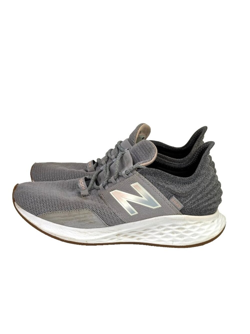 New Balance Fresh Foam Roav Shoes Womens 10 D Gray Running Sneakers WROAVTP